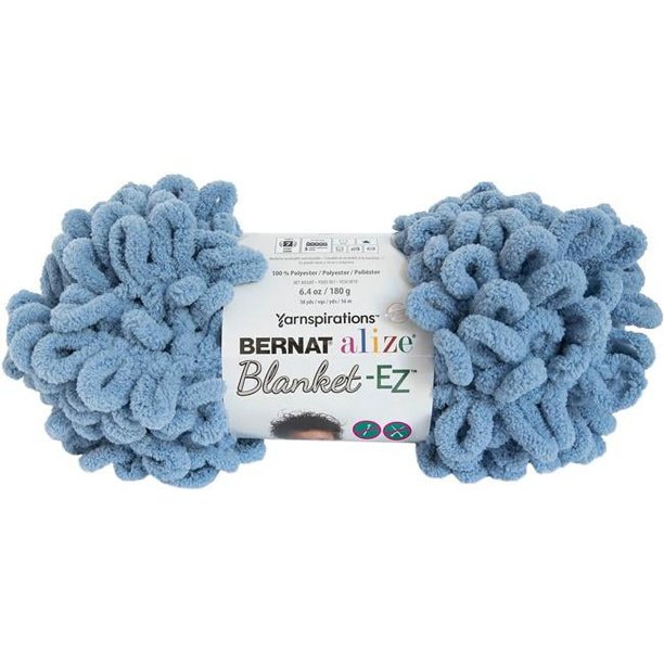 Bernat Alize Blanket EZ Yarn Country Blue