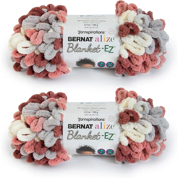 (Pack of 2) Bernat Alize Blanket-EZ Yarn-Clay