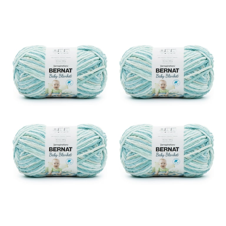 Bernat Baby Blanket Yarn, Baby Blue