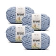 thumbnail image 1 of Bernat® Baby Blanket™ #6 Super Bulky Polyester Yarn, Baby Blue 10.5oz/300g, 220 Yards (4 Pack), 1 of 11