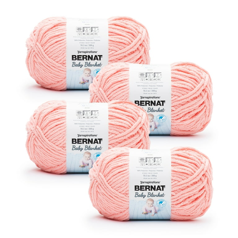 Bernat Velvet Plus Seafoam Yarn - 2 Pack of 300g/10.5oz - Polyester - 6  Super Bulky - Knitting/Crochet