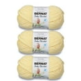 thumbnail image 1 of Bernat Baby Blanket Baby Yellow Yarn - 3 Pack of 100g/3.5oz - Polyester - 6 Super Bulky - 72 Yards - Knitting/Crochet, 1 of 9