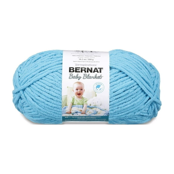 Bernat Baby Blanket Big Ball Yarn-Baby Teal