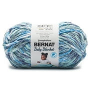 Bernat® Baby Blanket™ #6 Super Bulky Polyester Yarn, Ocean Waves 10.5oz/300g 220 Yards