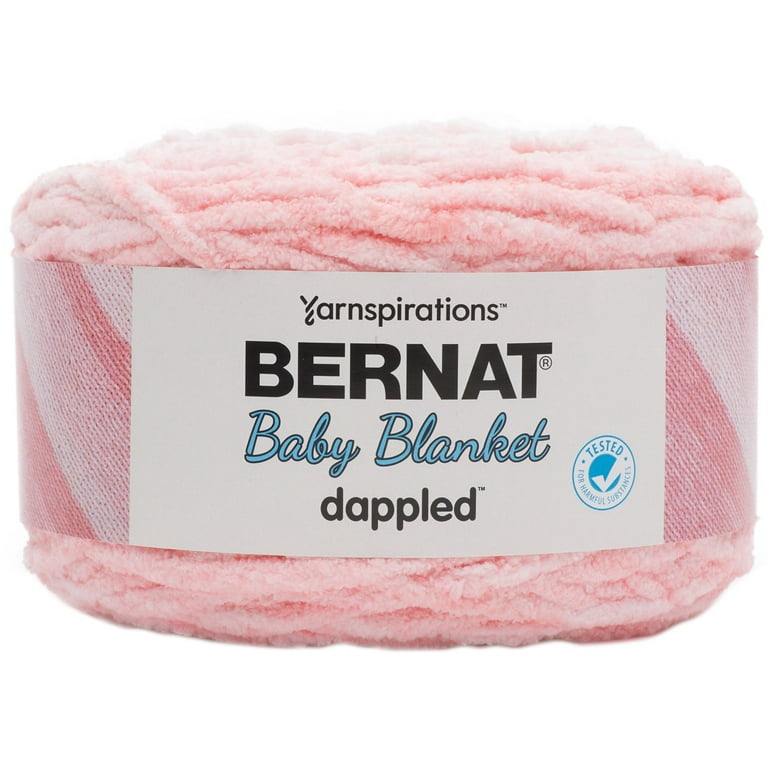 Bernat Baby Blanket Dappled Yarn Ever After Pink