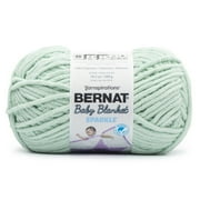 Bernat Baby Blanket Sparkle Yarn-Seafoam
