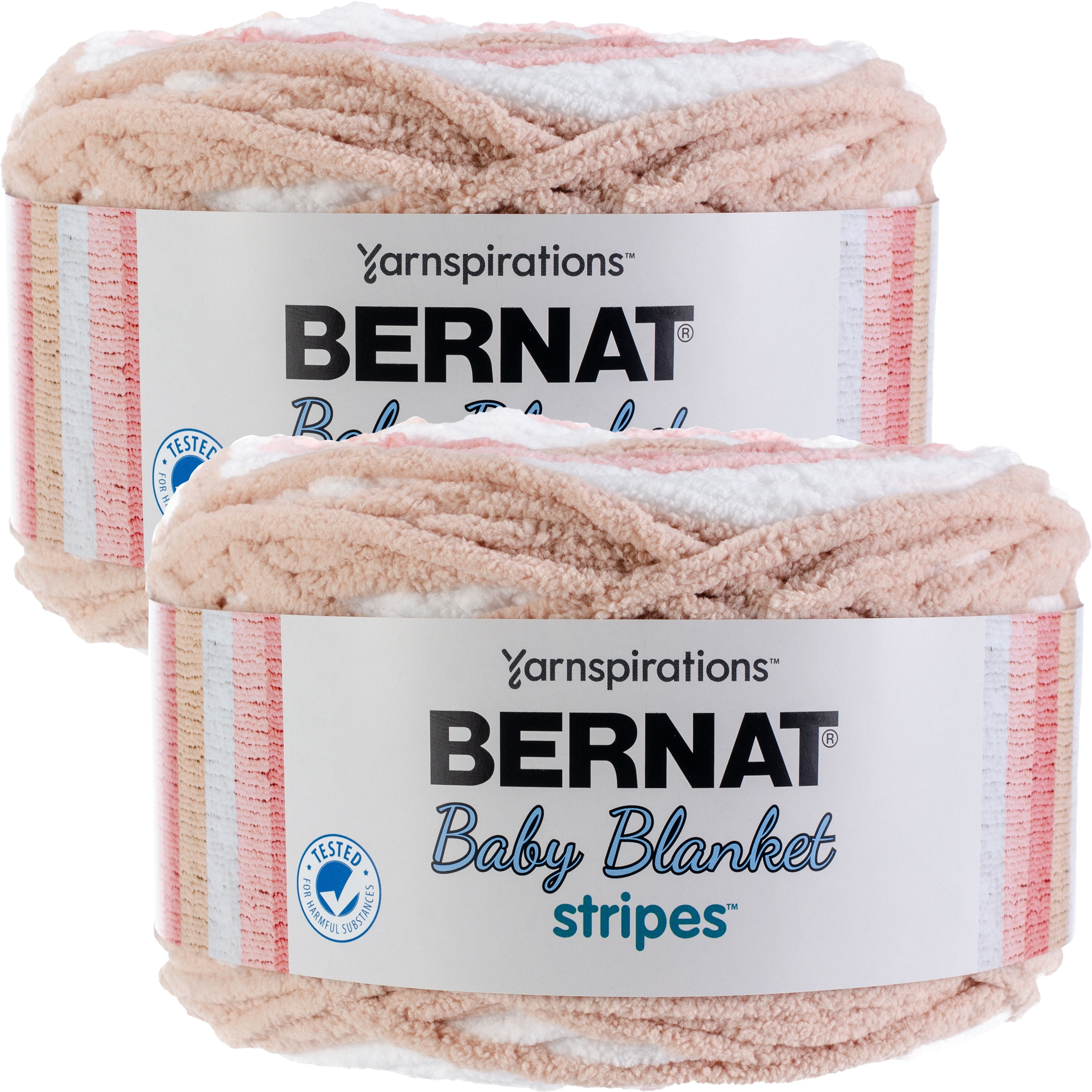 Bernat blanket stripes in the pink hotsell