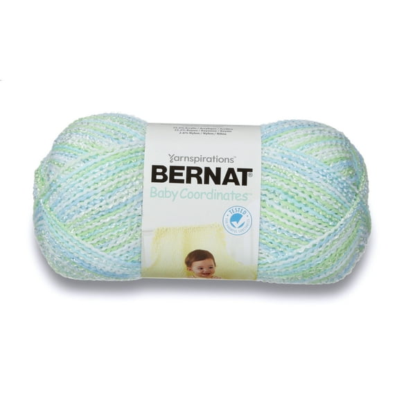 Bernat® Baby Coordinates™ #3 DK Light Worsted, Blended Acrylic Yarn, Funny Prints 4.25oz/120g, 392 Yards