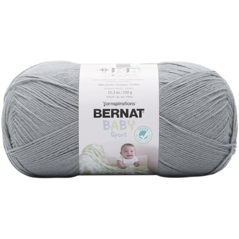 Bernat Baby Sport Yarn Jumbo Ball Baby Taupe 300 Grams/ 10.5 Ounces 984  Meters/1077 Yards 