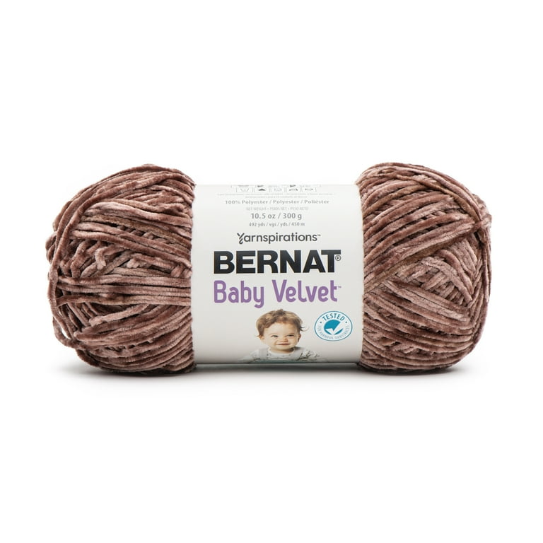 Bernat Baby Velvet Big Ball Yarn Chocolate