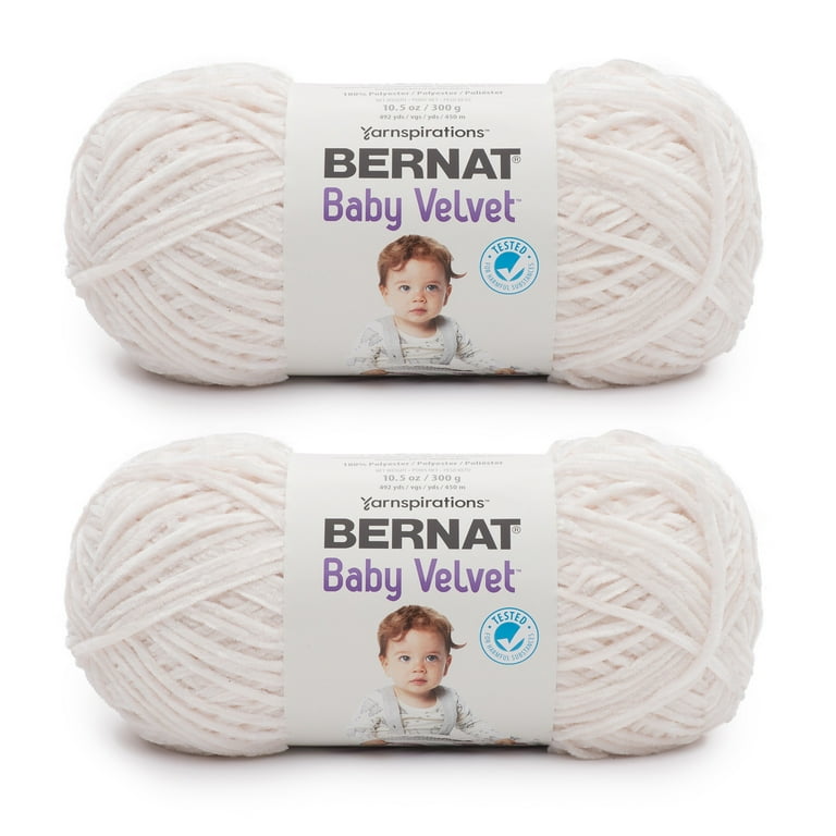 Bernat velvet baby yarn hot sale