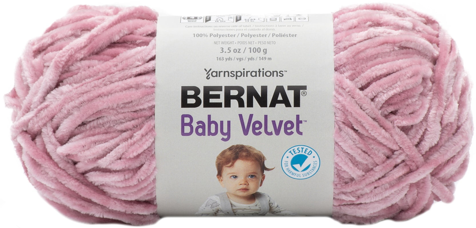 Bernat Baby Velvet Yarn-snowy White 