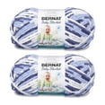 thumbnail image 1 of Bernat® Baby blanket™ #6 Super Bulky Polyester Yarn, Blue dreams 10.5oz/300g 220 Yd (2pk), 1 of 4