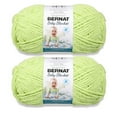 thumbnail image 1 of Bernat® Baby blanket™ #6 Super Bulky Polyester Yarn, Lemon lime 10.5oz/300g 220 Yd (2pk), 1 of 4