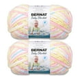 thumbnail image 1 of Bernat® Baby blanket™ #6 Super Bulky Polyester Yarn, Pitter patter 10.5oz/300g 220Yd (2pk), 1 of 4