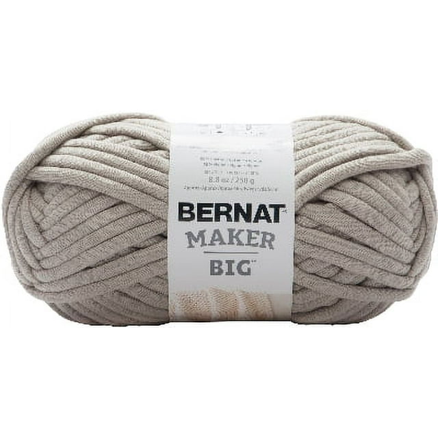 Bernat Big Maker Yarn (250G/8.8Oz), Smoke - Walmart.com