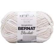 Bernat® Blanket™ #6 Super Bulky Polyester Yarn, Beach Foam 10.5oz/300g, 220 Yards