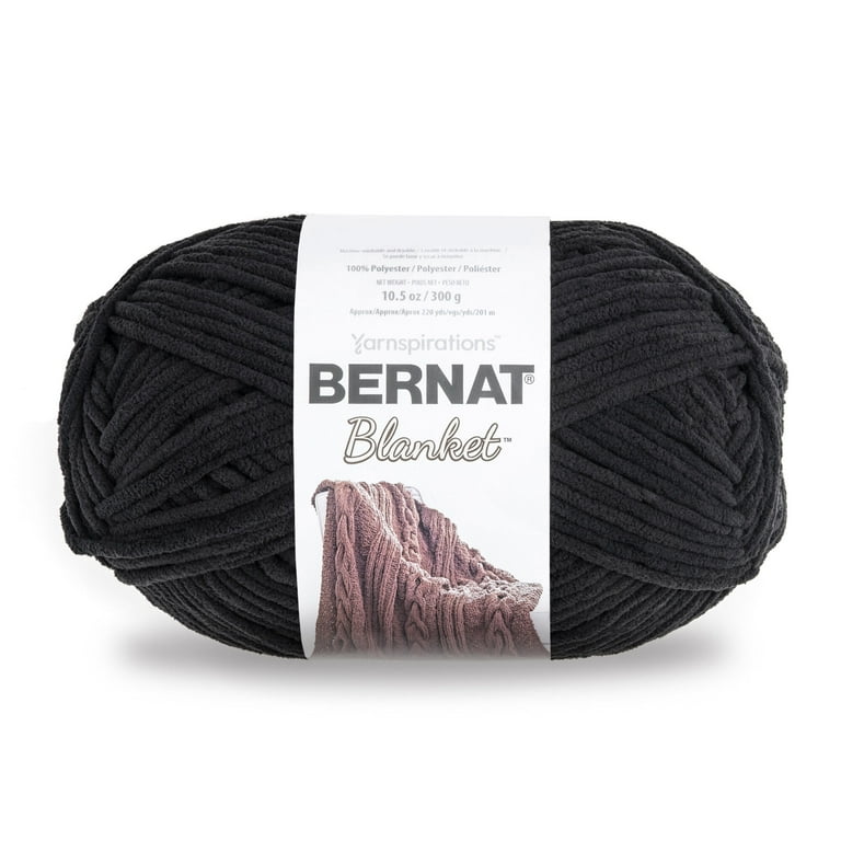 Bernat Blanket Big Ball Yarn - Coal