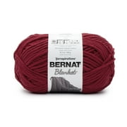 Bernat® Blanket™ #6 Super Bulky Polyester Yarn, Crimson 10.5oz/300g, 220 Yards