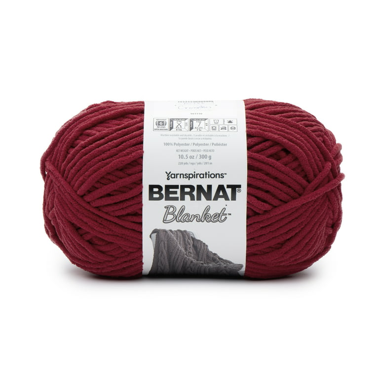 Bernat Blanket Extra Yarn Crimson