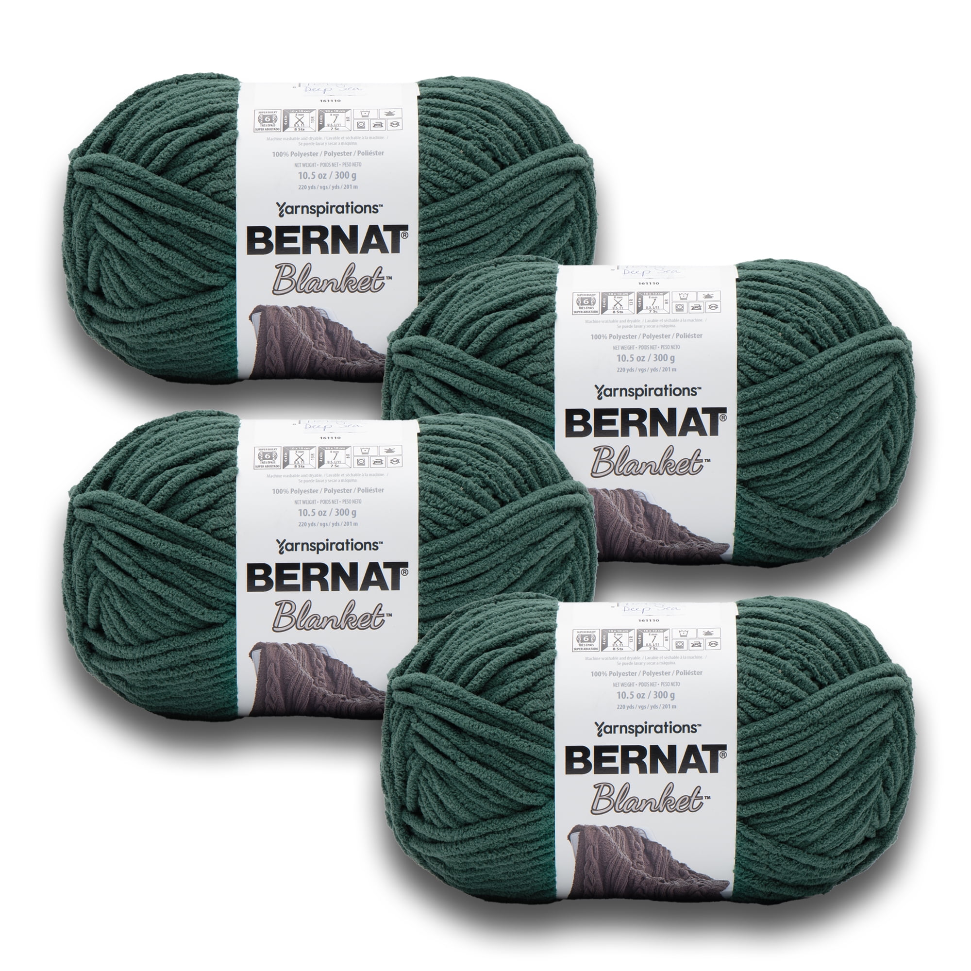 Bernat blanket yarn deep sea hot sale