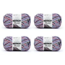 Bernat Maker Home Dec Black Yarn - 2 Pack of Easy to Use Yarn for Beginners  – Cotton & Nylon Blend – Gauge #5 Bulky Yarn for Knitting, Crocheting