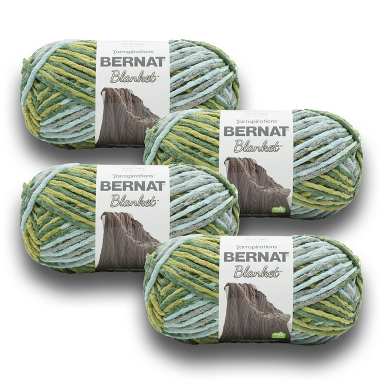 Bernat Blanket Big Ball Yarn Forest Sage