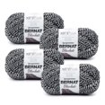 thumbnail image 1 of Bernat® Blanket™ #6 Super Bulky Polyester Yarn, Inkwell 10.5oz/300g, 220 Yards (4 Pack), 1 of 10