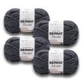 thumbnail image 1 of Bernat® Blanket™ #6 Super Bulky Polyester Yarn, Lead 10.5oz/300g, 220 Yards (4 Pack), 1 of 11