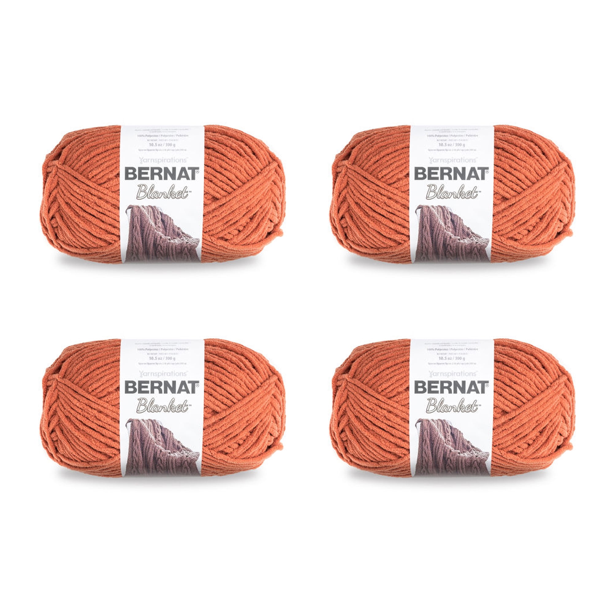 Pumpkin spice bernat blanket yarn hot sale