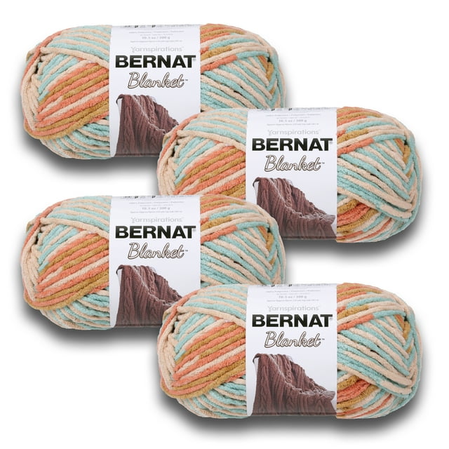Bernat® Blanket™ 6 Super Bulky Polyester Yarn, Sailor'S Delight 10.5oz