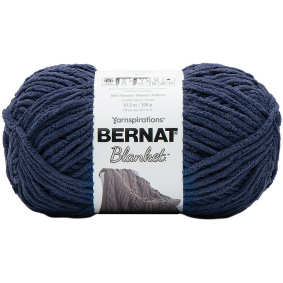 Bernat® Blanket™ #6 Super Bulky Polyester Yarn, Twilight 10.5oz/300g, 220 Yards