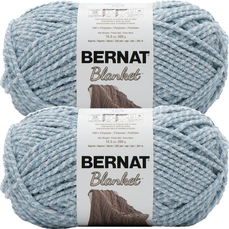 Bernat Blanket Multipack of 4 Teal Big Ball Yarn 
