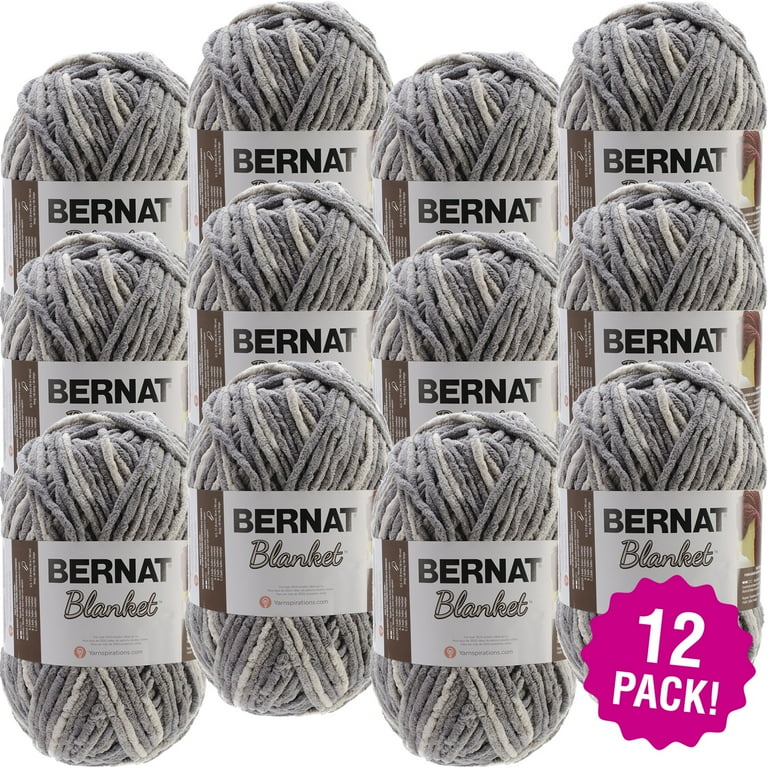 Bernat blanket big silver steel new arrivals