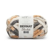 Bernat Blanket Big Jumbo Blanket Polyester Yarn, 32 Yards, 12 Pack