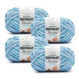 Bernat Blanket Brights Yarn 150g Royal Blue Walmart