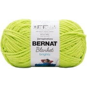 Bernat Blanket Brights Big Ball Yarn-Bright Lime