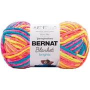 Bernat Blanket Brights Big Ball Yarn-Neon Mix