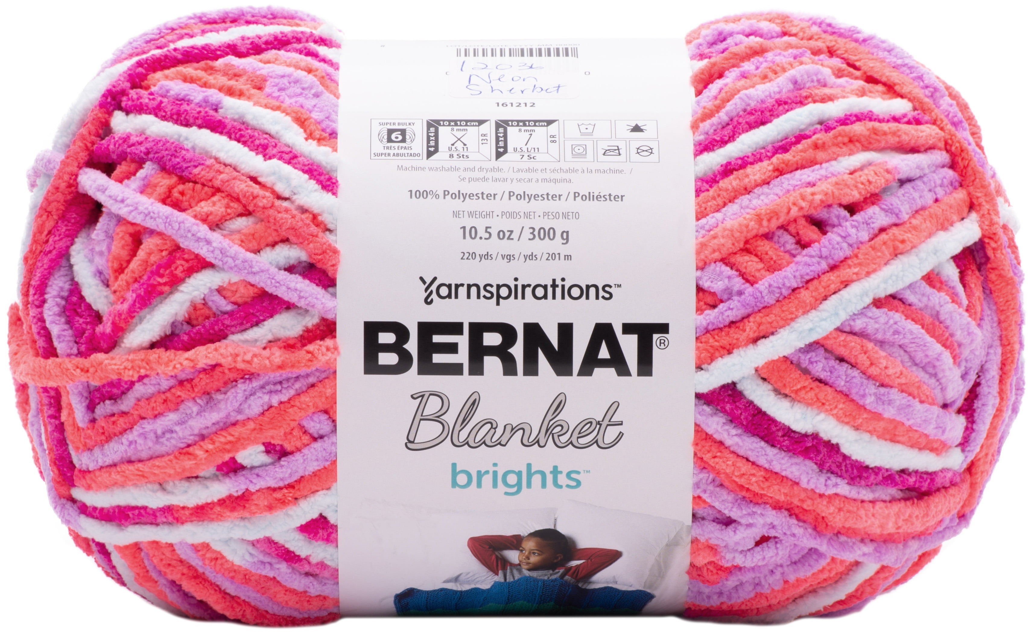  Bernat Forever Fleece Natural Yarn - 2 Pack of 280g/9.9oz -  Polyester - 6 Super Bulky - 194 Yards - Knitting, Crocheting & Crafts :  Everything Else