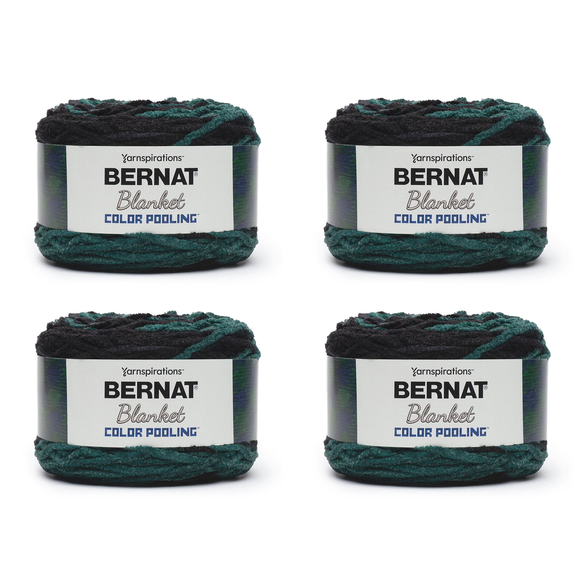 Bernat® Blanket Color Pooling™ 6 Super Bulky Polyester Yarn, Forest