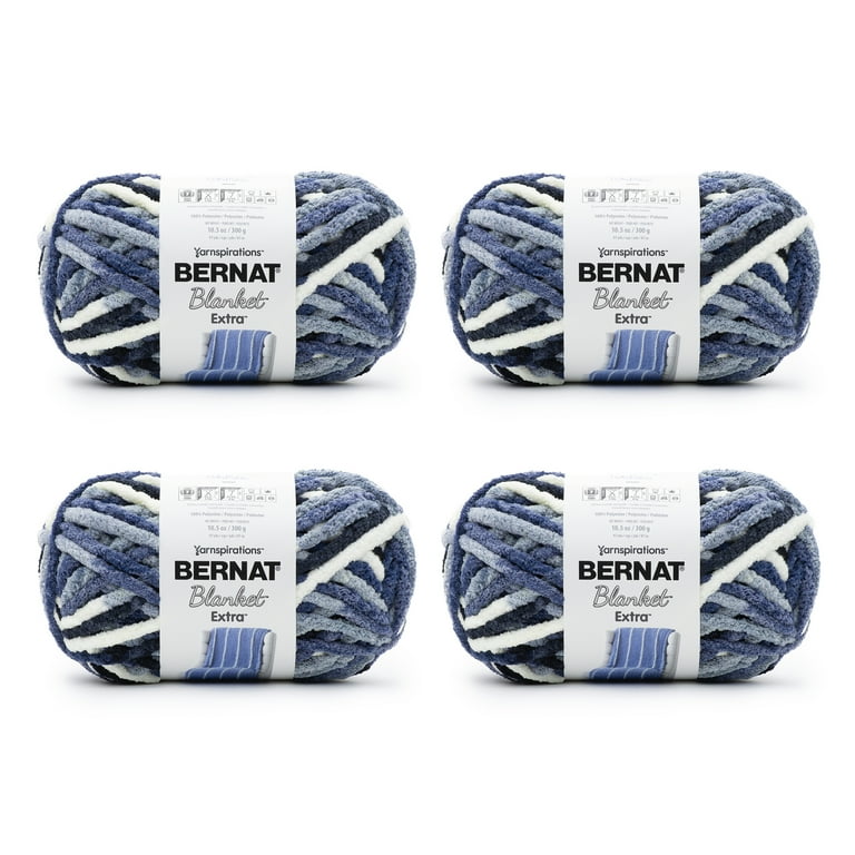 Bernat yarn faded blues hot sale