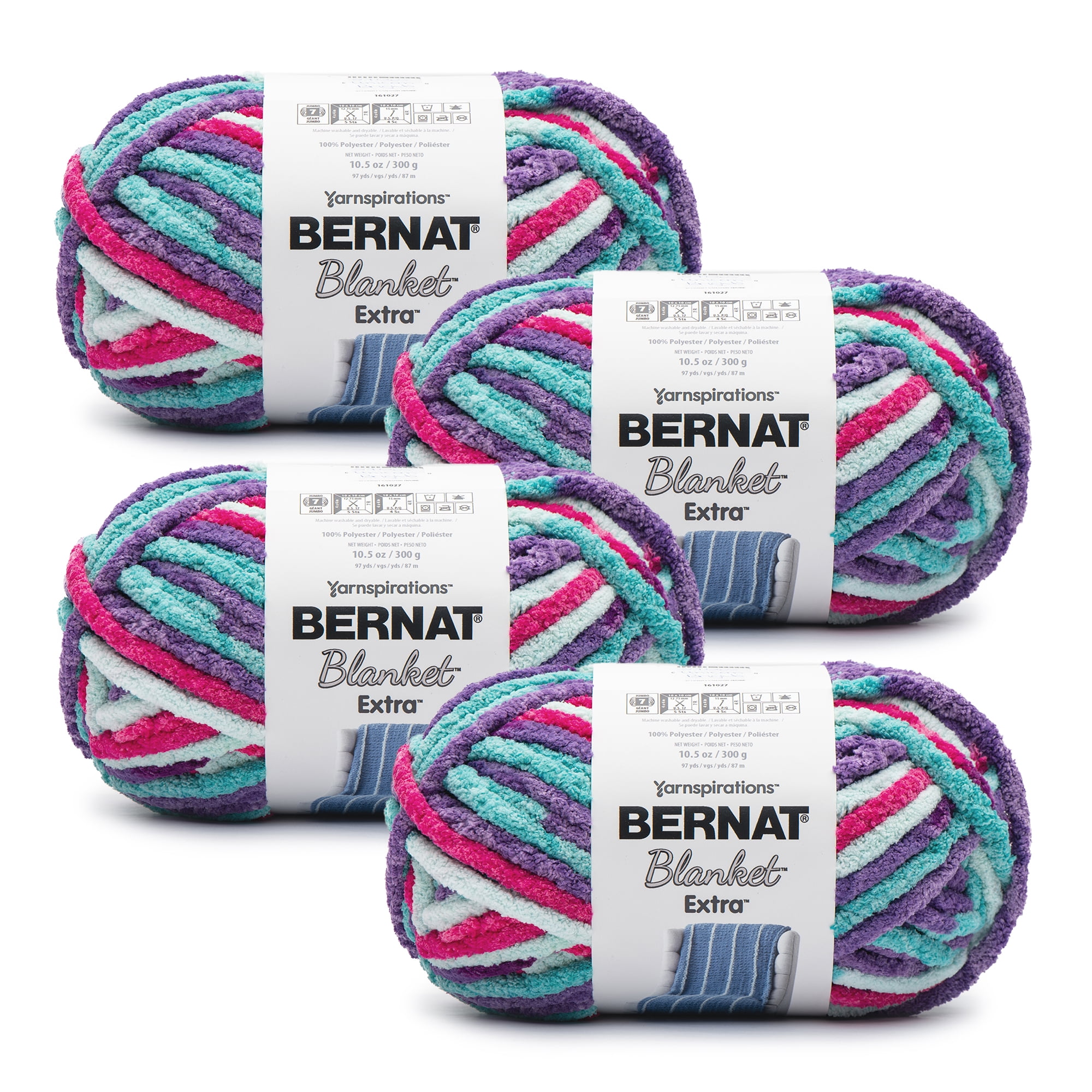 Bernat Blanket Extra Yarn-Smoky Green 1610272-7040 - GettyCrafts