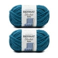 thumbnail image 1 of Bernat® Blanket Extra™ #7 Jumbo Polyester Yarn, Velveteal 10.5oz/300g, 97 Yards (2 Pack), 1 of 10