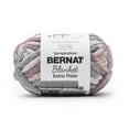 thumbnail image 1 of Bernat Blanket Extra Thick Purple Smoke, 1 of 9