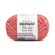 Bernat  Blanket Extra Thick  #7 Jumbo Polyester Yarn, Clay 21.2oz/600g, 72 Yards