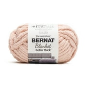 Bernat  Blanket Extra Thick  #7 Jumbo Polyester Yarn, Pink Dust 21.2oz/600g, 72 Yards