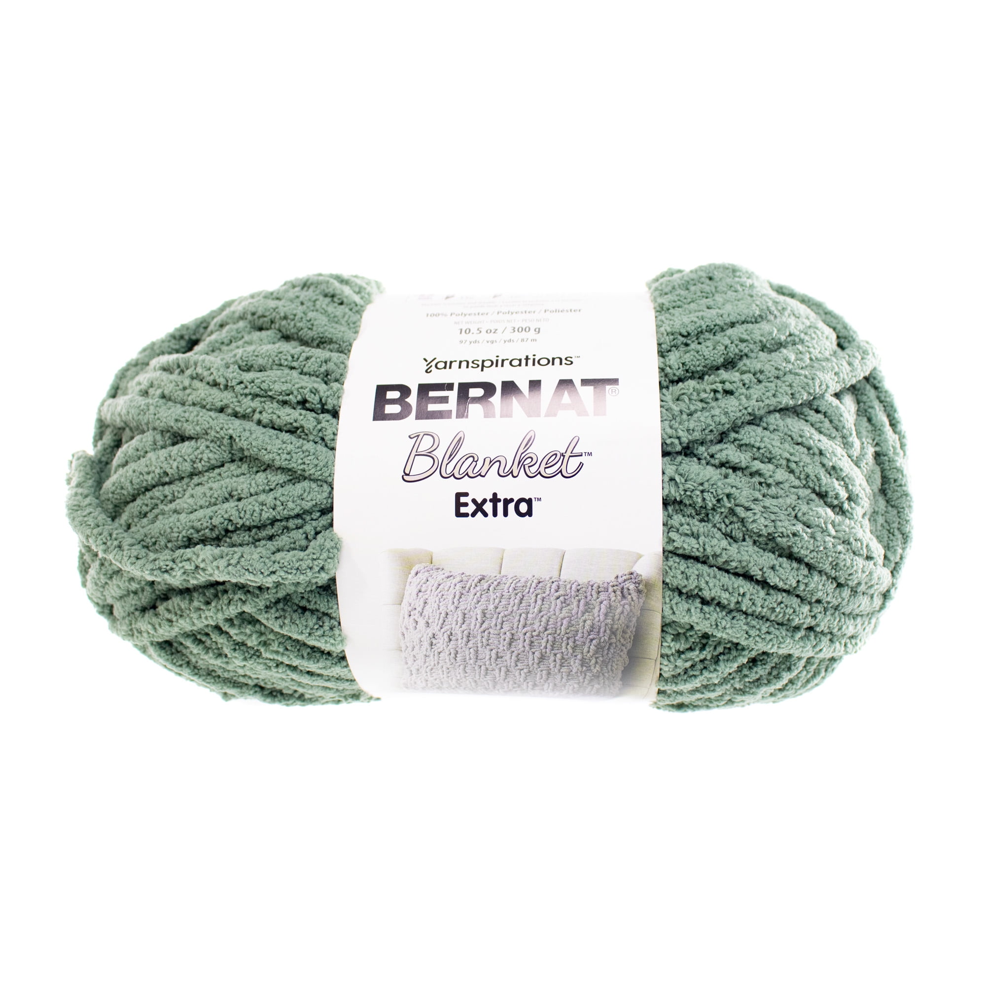 Bernat Blanket Extra Yarn – Jumbo (97 Yards) – Multiple Colors – Blankets, Pillows, and Baskets
