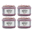 thumbnail image 1 of Bernat® Blanket Ombre™ #6 Super Bulky Polyester Yarn, Dusty Rose Ombre 10.5oz/300g, 220 Yards (4 Pack), 1 of 10