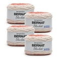 thumbnail image 1 of Bernat® Blanket™ Perfect Phasing™ #6 Super Bulky Polyester Yarn, Crimson 10.5oz/300g, 220 Yards (4 Pack), 1 of 12