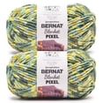 thumbnail image 1 of Bernat® Blanket Pixel™ #6 Super Bulky Polyester Yarn, Limeade 10.5oz/300g 191 Yards (2 Pack), 1 of 2